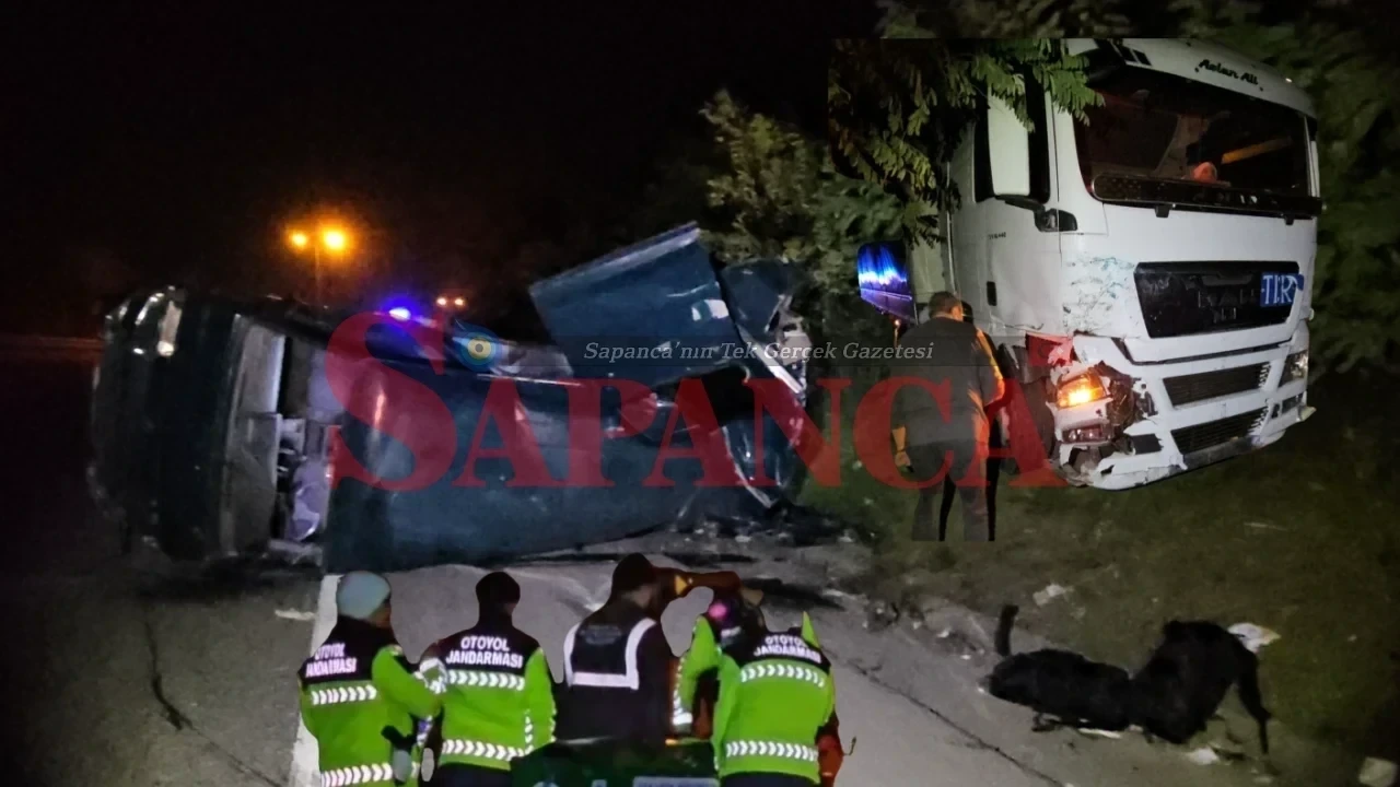 Panelvan Sürücüsüne Tır Çarptı: 1 Ölü, 1 Yaralı