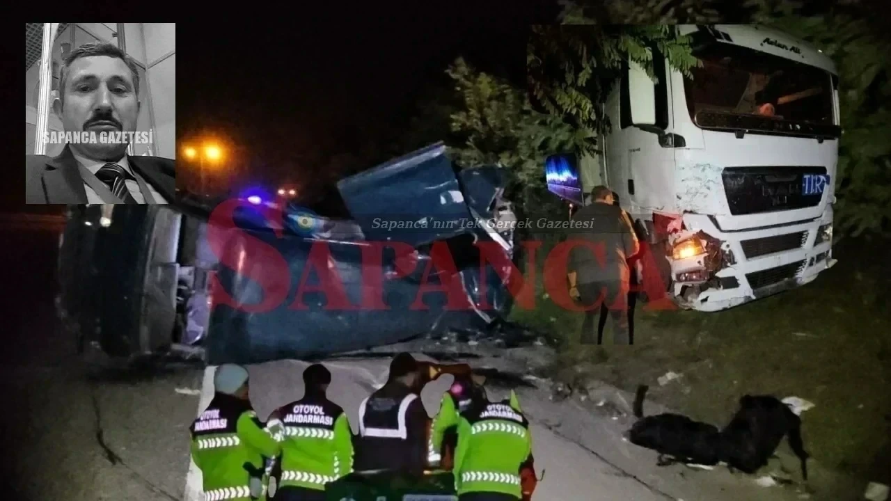 Panelvan Sürücüsüne Tır Çarptı: 1 Ölü, 1 Yaralı