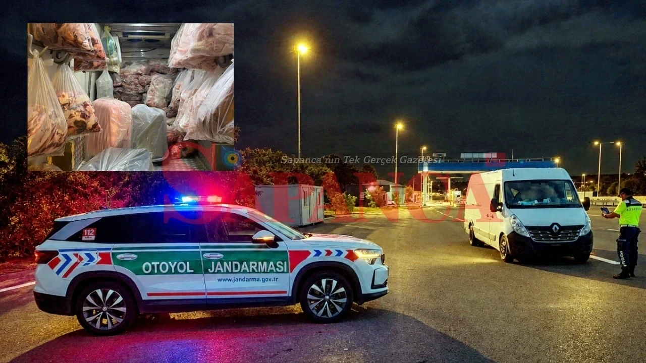 Sapanca'da 2 Ton 809 Kilo Et ve Sakatat Ele Geçirildi