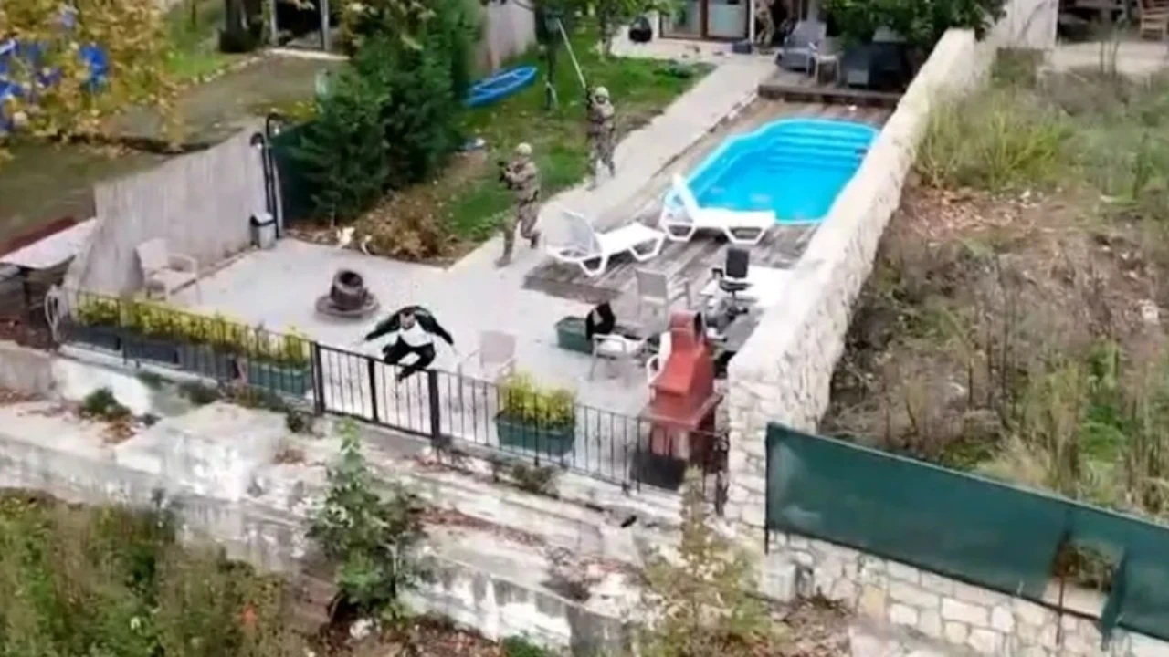 Sapanca'da Film Sahnelerini Aratmayan Operasyon