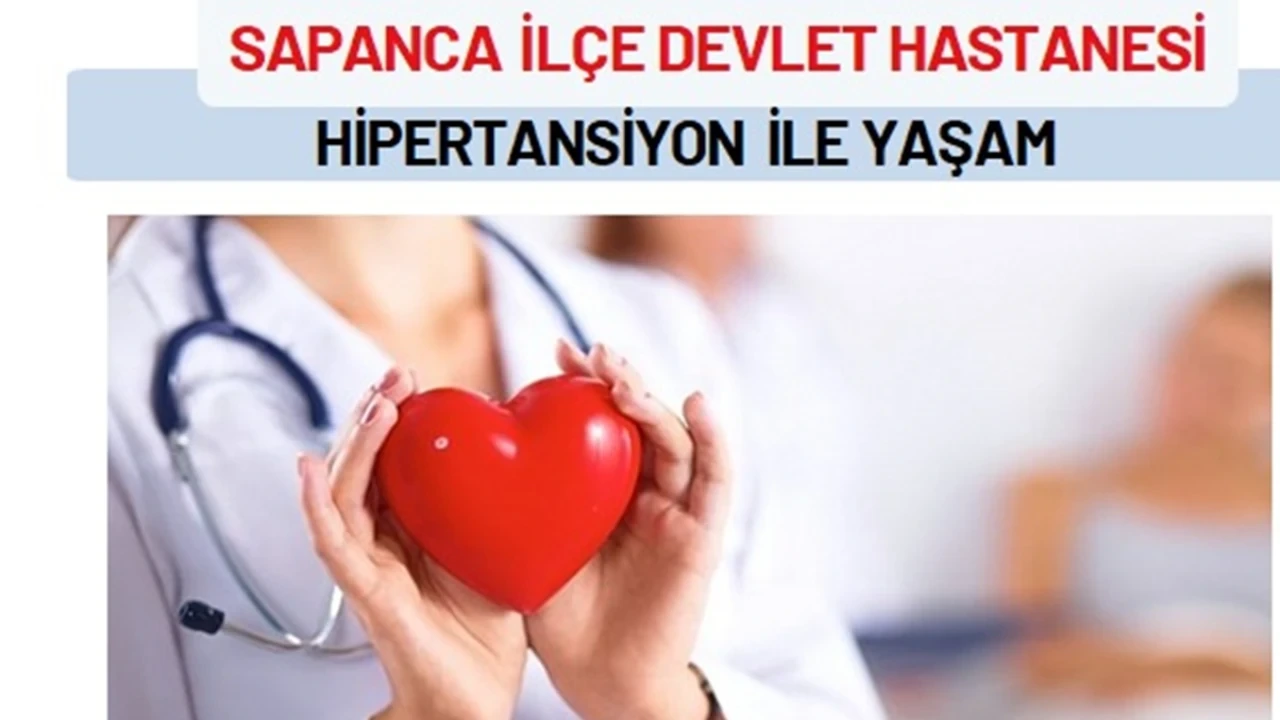 Sapanca'da Hipertansiyonla Yaşam Eğitimi Düzenlenecek