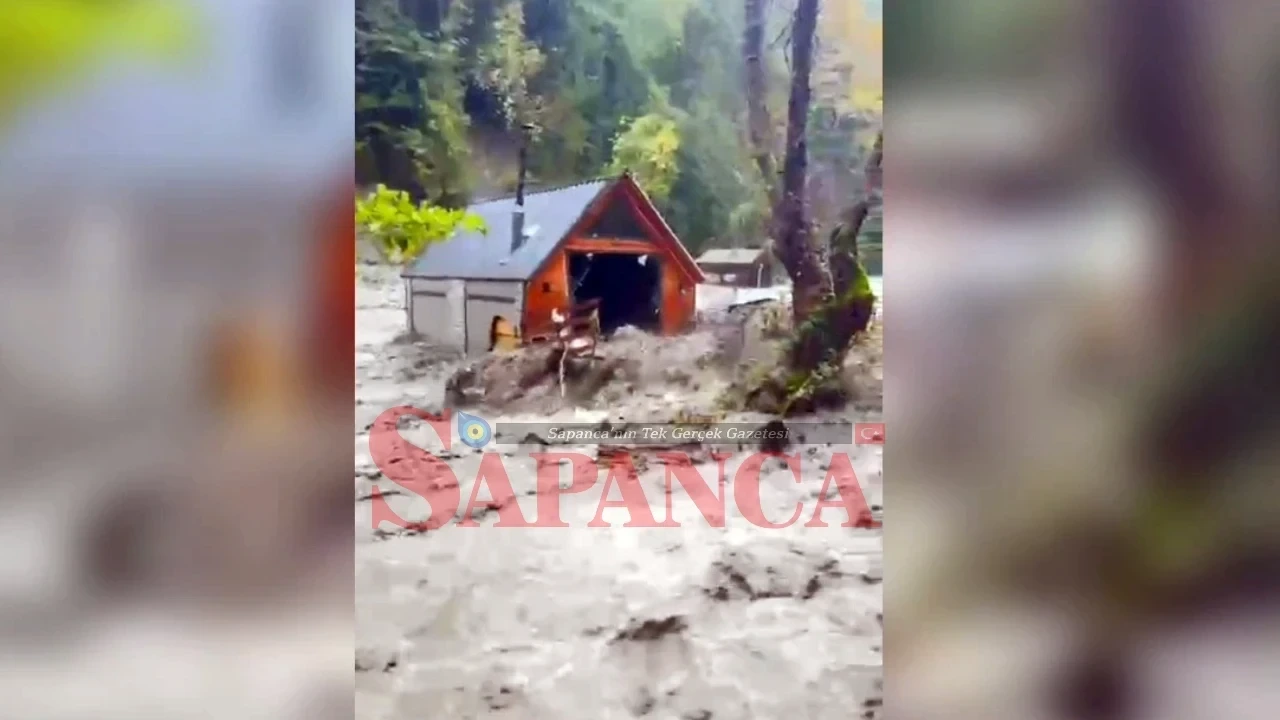 Sapanca'da Sağanak Hayatı Olumsuz Etkiledi (5)