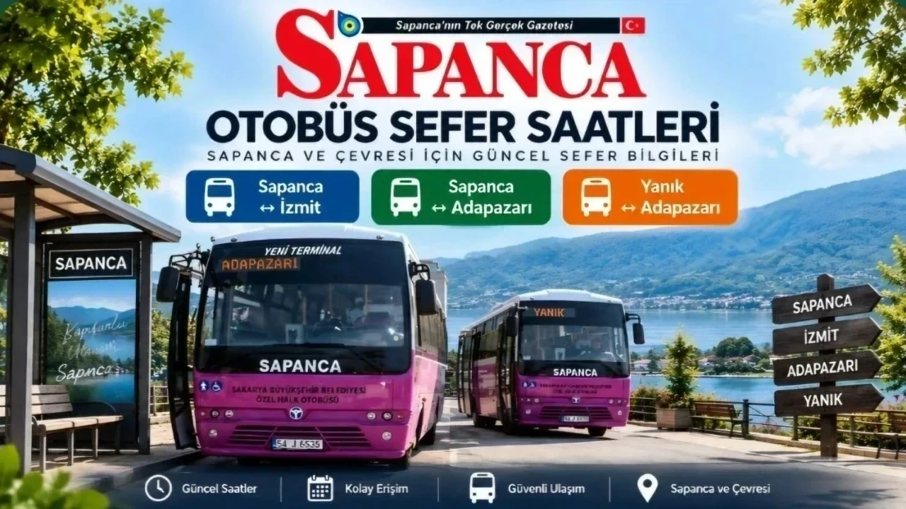Sapanca İzmit Otobüslerinin Güzergahı Normale Döndü
