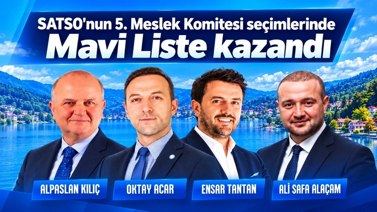 SATSO'da 5. Meslek Komitesi'ni Mavi Liste Kazandı