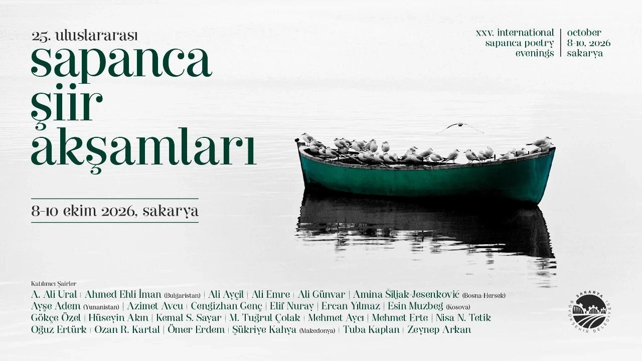 Yeni Kültür Sanat Sezonu Sapanca Şiir Akşamları ile Başlıyor