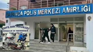 3 MOTOSİKLET ÇALAN 17 YAŞINDAKİ HIRSIZ TUTUKLANDI