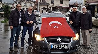4 ARKADAŞ UMRE İÇİN SAPANCA'DAN YOLA ÇIKTI!