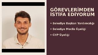 SAPANCA BELEDİYE BAŞKAN YARDIMCISI BURAK KOÇ GÖREVİNDEN İSTİFA ETTİ