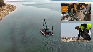 SAPANCA GÖLÜ ÇEVRESİNDE TONLARCA ATIK TOPLADILAR