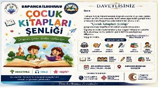 SAPANCA İLKOKULU 'ÇOCUK KİTAPLARI ŞENLİĞİ' DÜZENLEYECEK