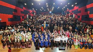 HALK OYUNLARI ŞENLİĞİNE SALON YETMEDİ