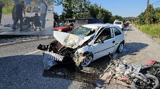 MOTOSİKLET SÜRÜCÜSÜNDEN ACI HABER GELDİ