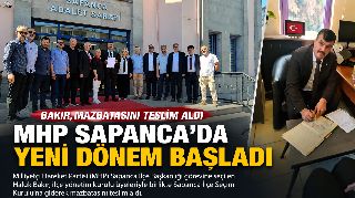 YENİ BAŞKAN BAKIR MAZBATASINI TESLİM ALDI