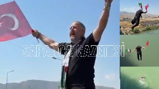 TİRYAKİ,  O SÖZLERİ SÖYLEYİP  HABUR NEHRİNE ATLADI