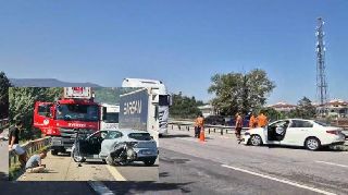 SAPANCA'DA KORKUTAN KAZA!