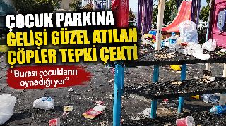 ÇOCUK PARKINI BU HALE GETİRDİLER!